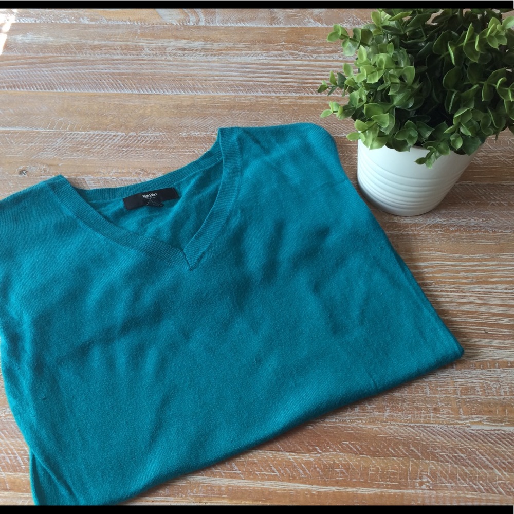Mossimo Dark Teal Sweater - Size XS